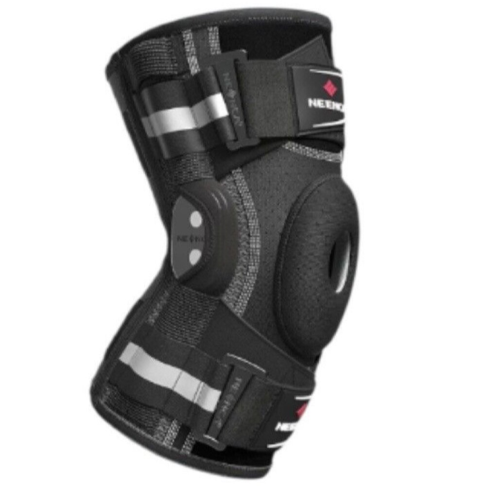 Neenca Professional Knee Brace Size Medium Pain Relief Hinged Knee Support Black